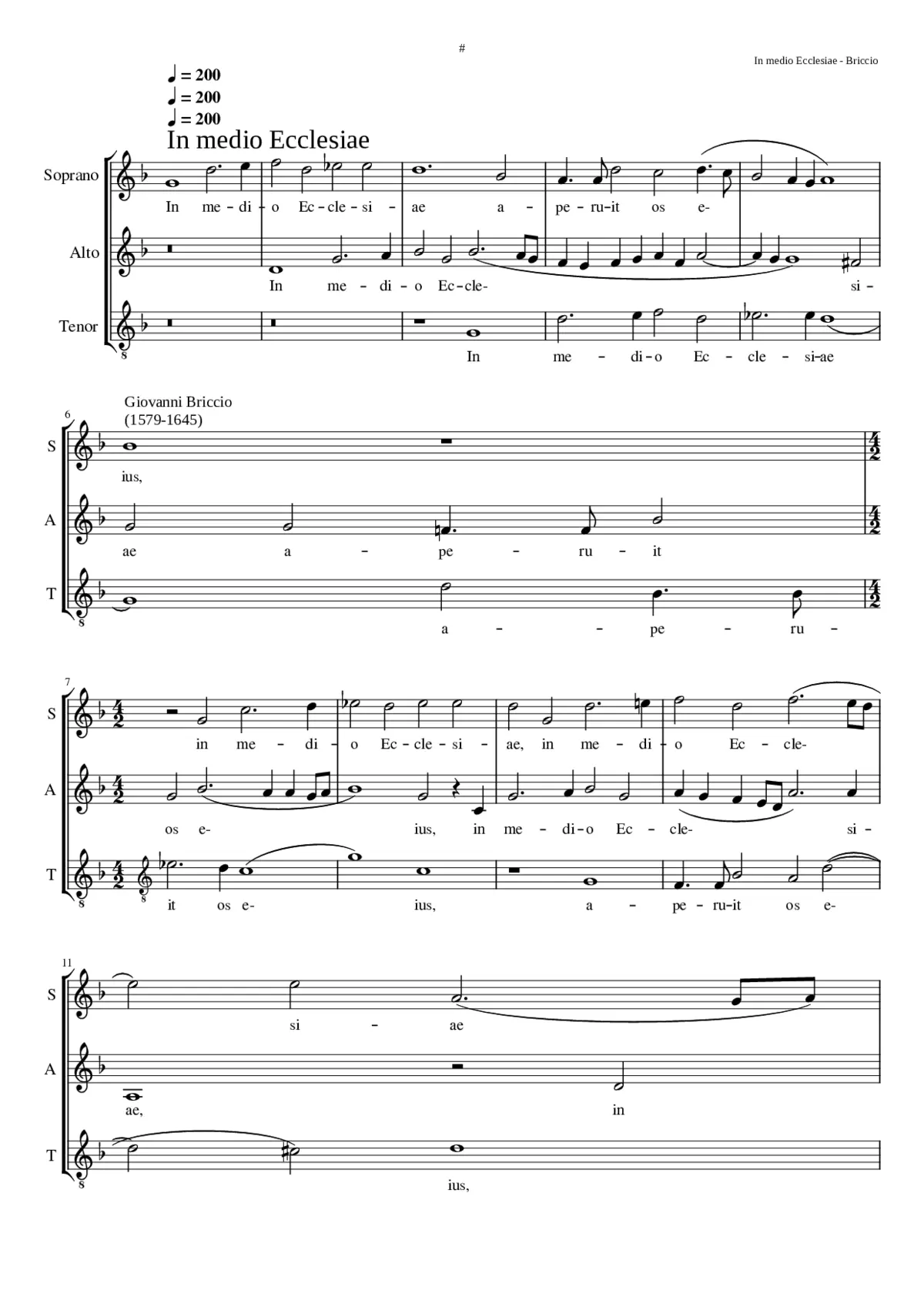 In medio Ecclesiae - Page 1