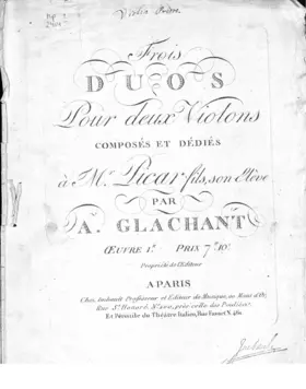 3 Duets for Two Violins