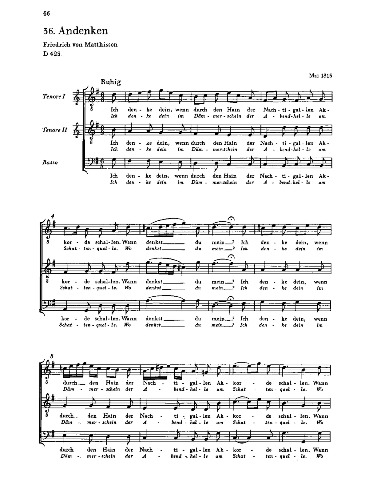 Andenken - Page 1