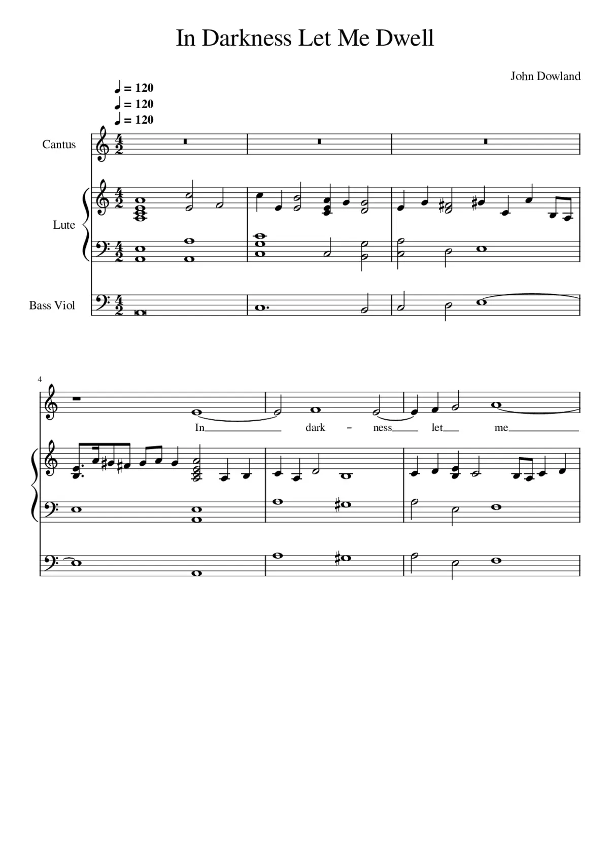 In darkness let me dwell - Page 1