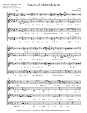 Domine ad adjuvandum me