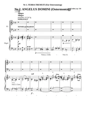 Terra tremuit/Angelus Domini Op. 134