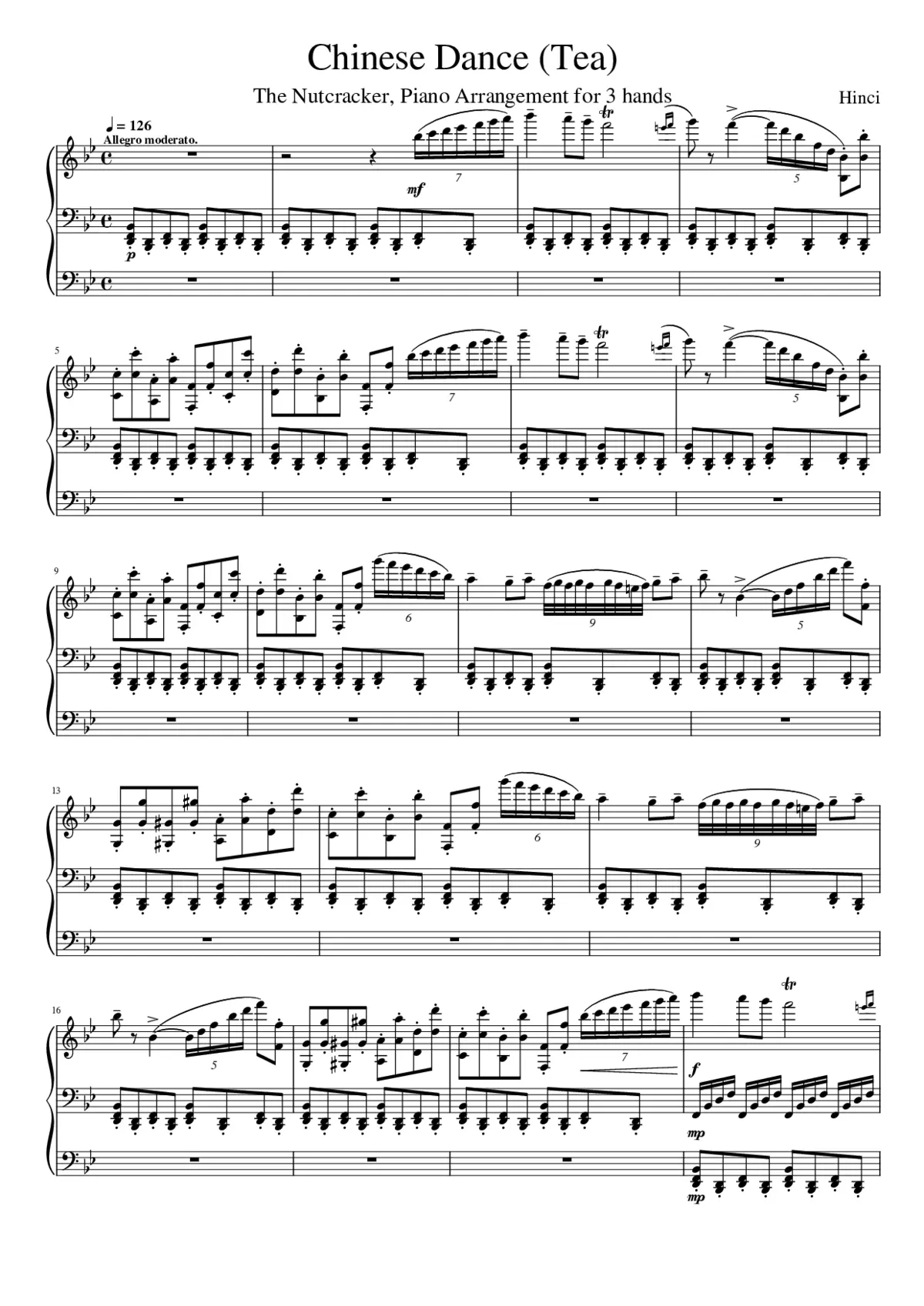 The Nutcracker (ballet) Op.71 - Page 1