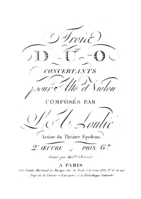 3 Concertant Duets for Violin and Viola