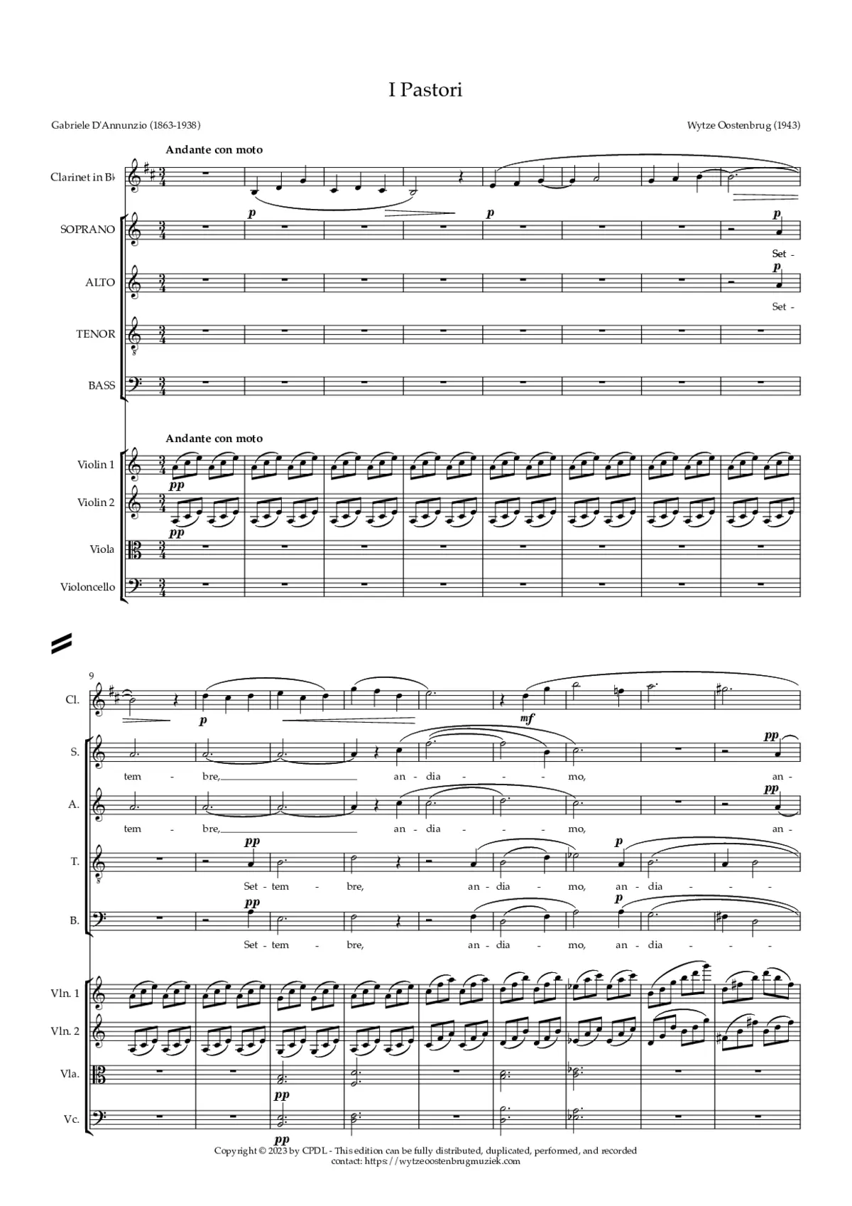 I Pastori - Page 1