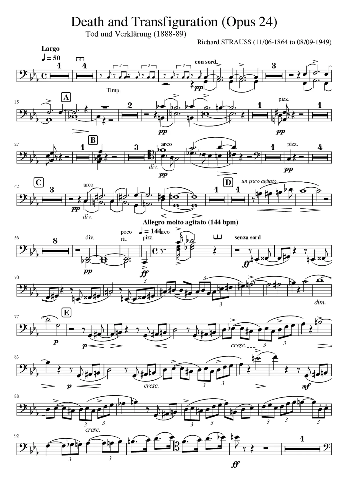 Death and Transfiguration - Page 1