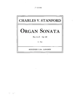 Organ Sonata No.1