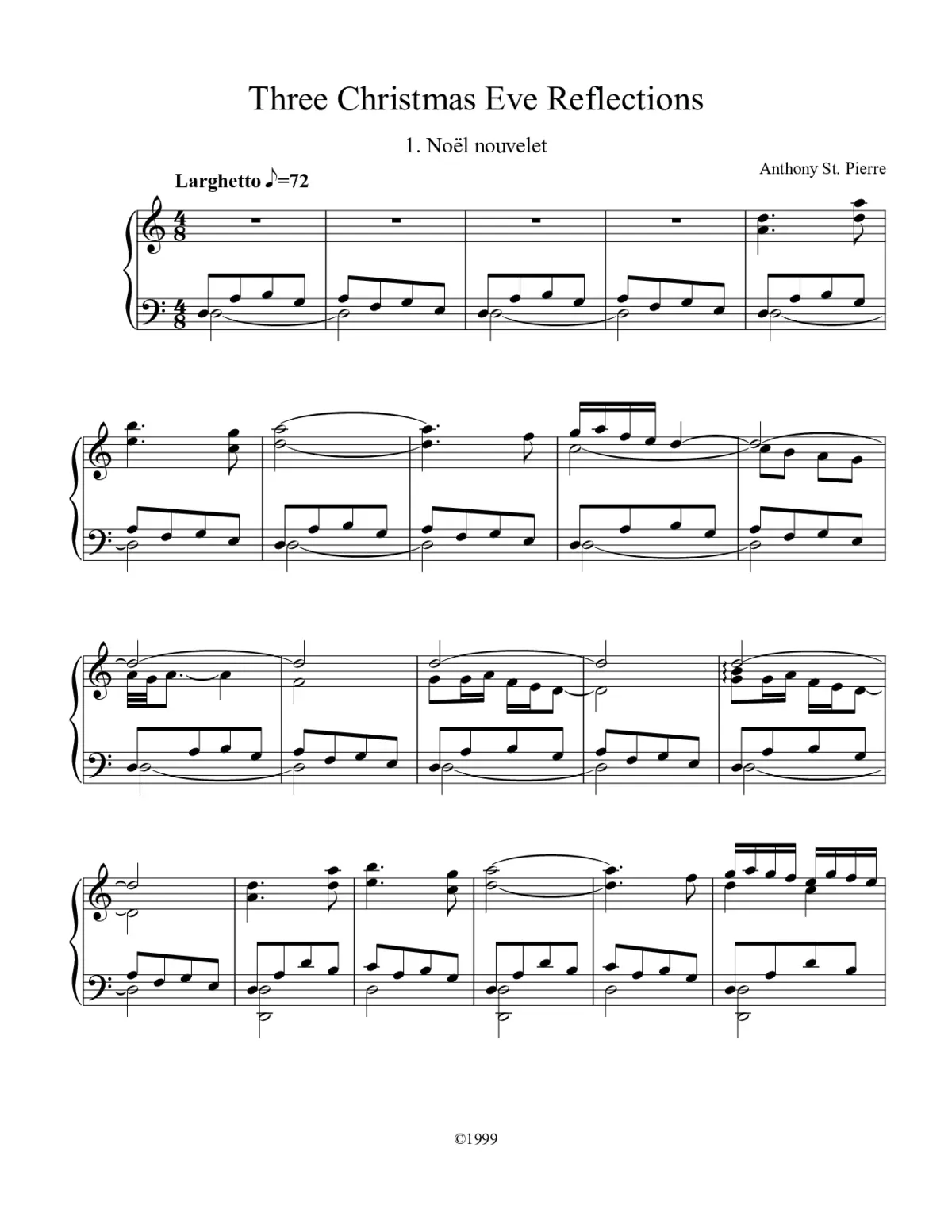 3 Christmas Eve Reflections - Page 1