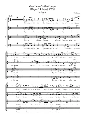 Missa brevis in C Major, KV 259 'Organ solo'