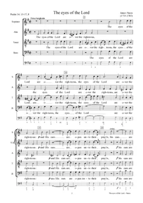 The eyes of the Lord