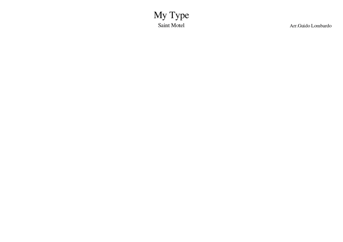 my type - Page 1