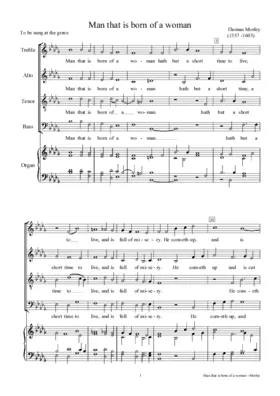 Man that is born of a woman