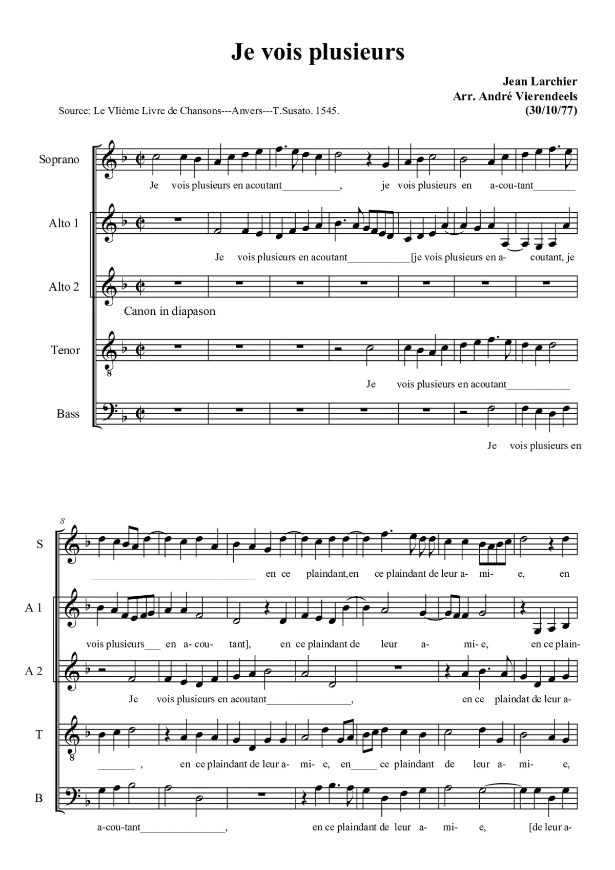 Je vois plusieurs - Page 1