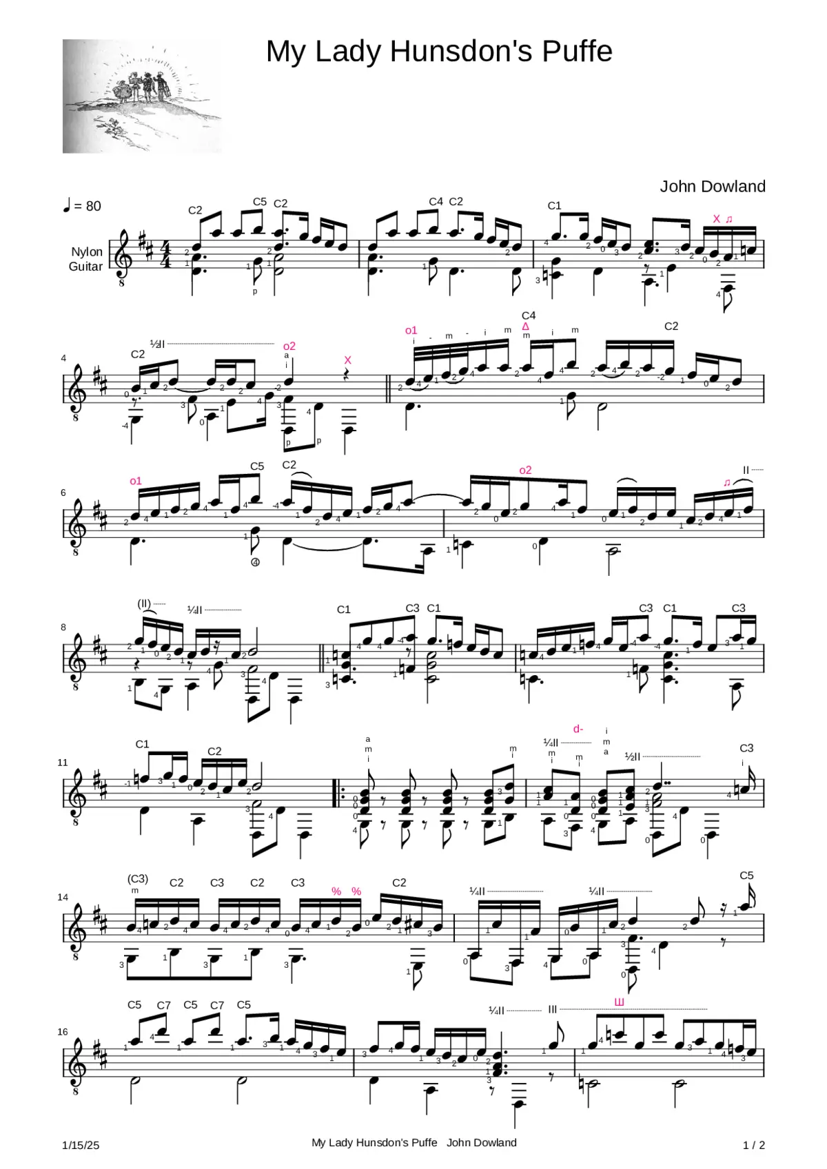 My Lady Hunsdon's Puffe - Page 1