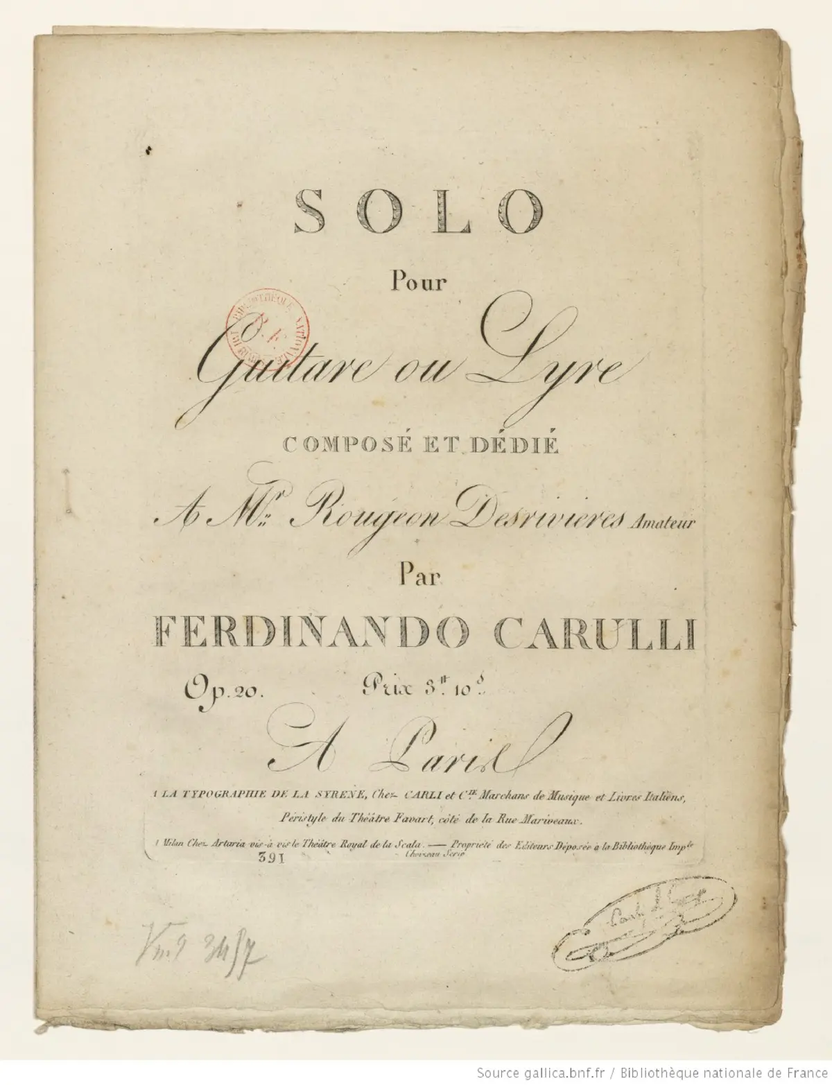 Solo pour Guitare oullyre - Page 1