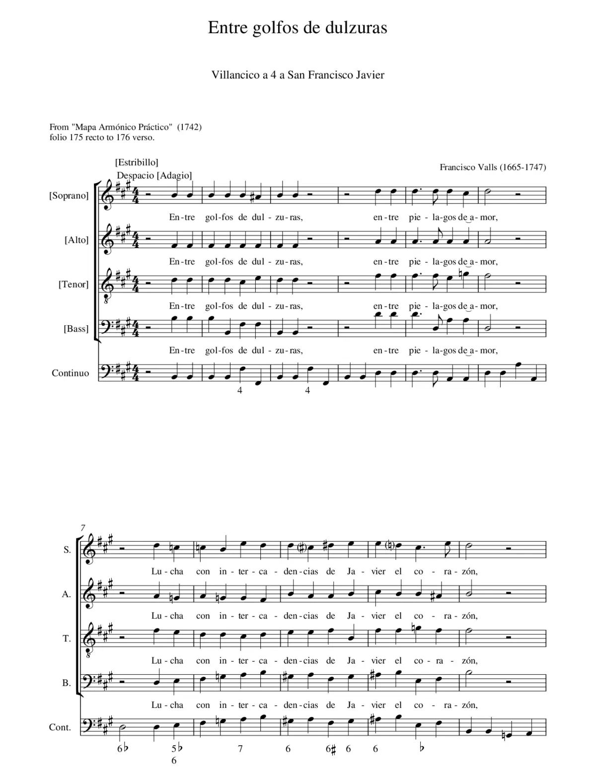 Entre golfos de dulzuras - Page 1