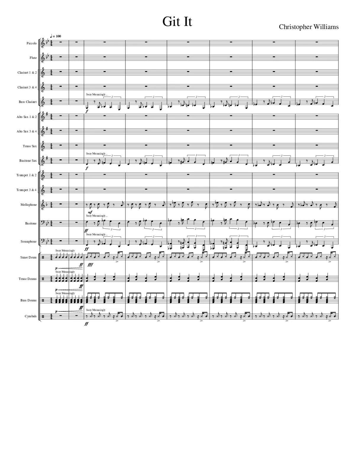 Git It Stand Tune (WIP) - Page 1