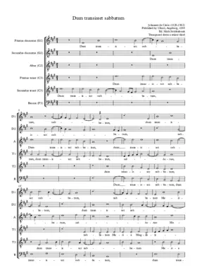 Dum transisset sabbatum