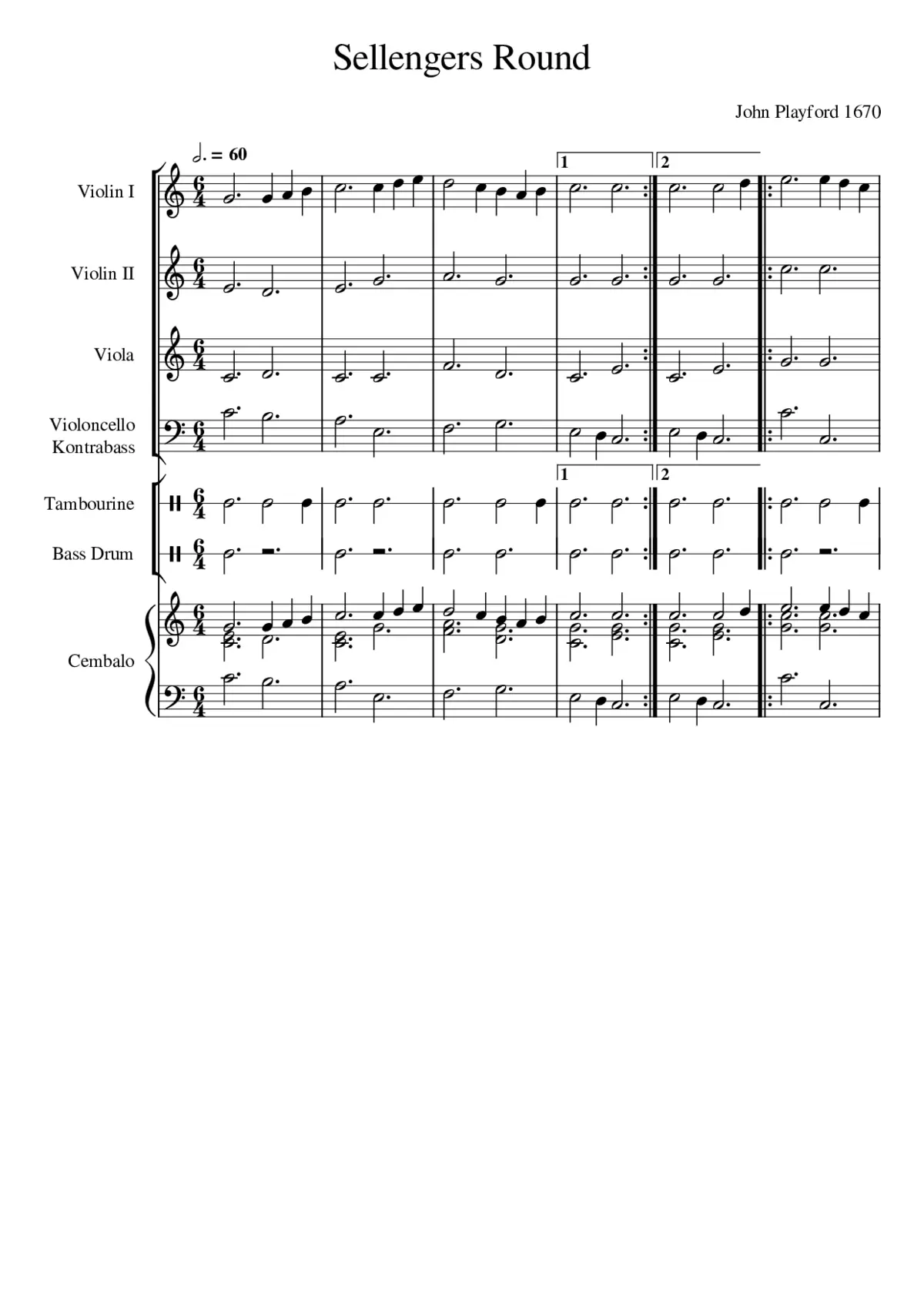 Sellengers Round - Page 1