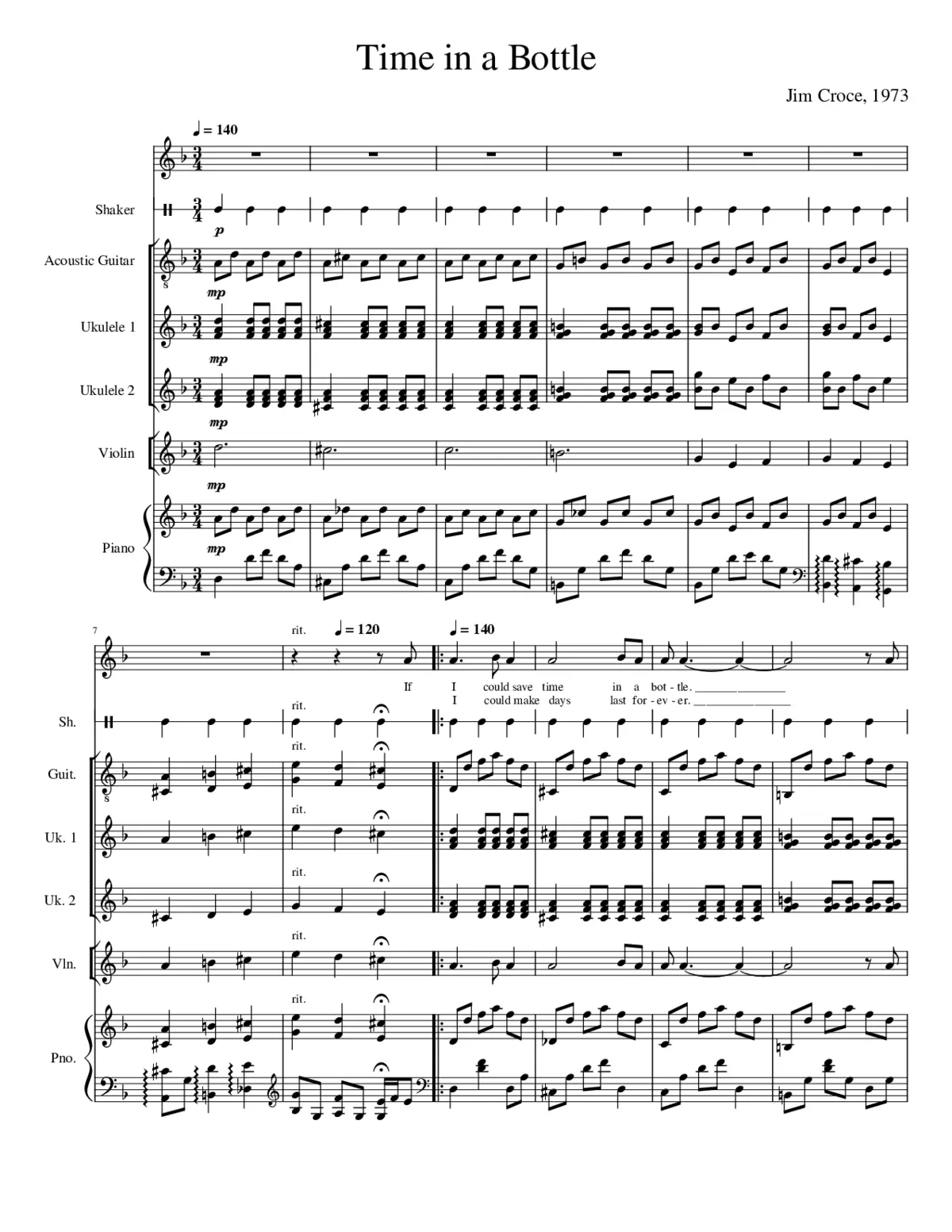 time in a bottle - Page 1