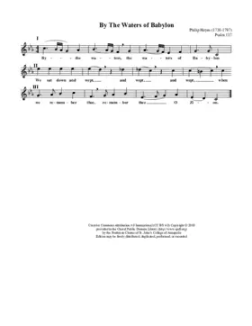 By the Waters of Babylon