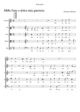 Mille fiate o dolce mia guerrera