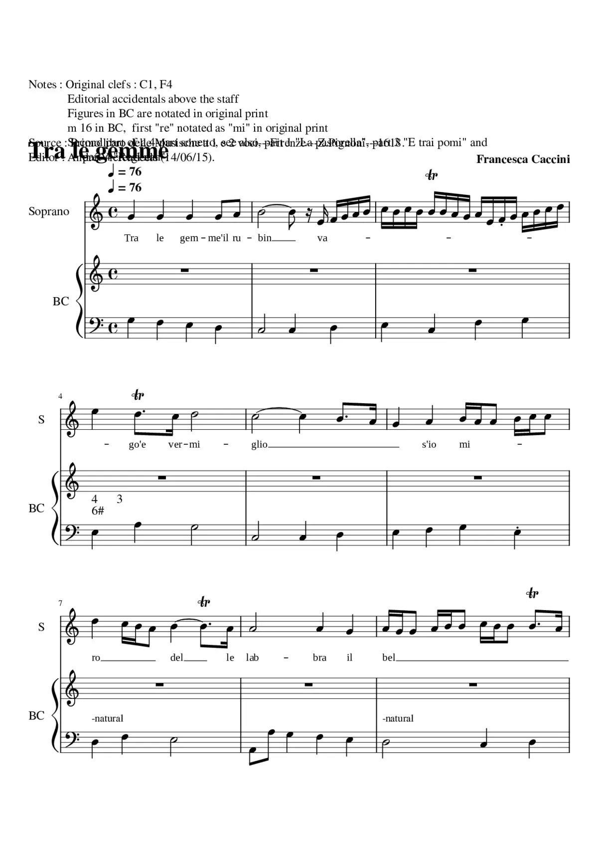 Tra le gemme - Page 1