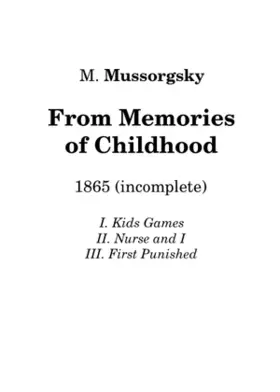 Memories of Childhood