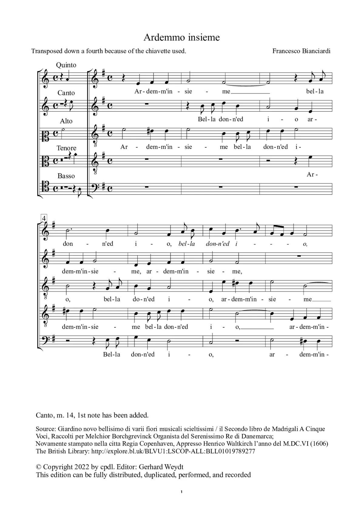 Ardemmo insieme - Page 1