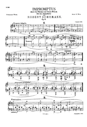 Impromptus on a Theme of Clara Wieck