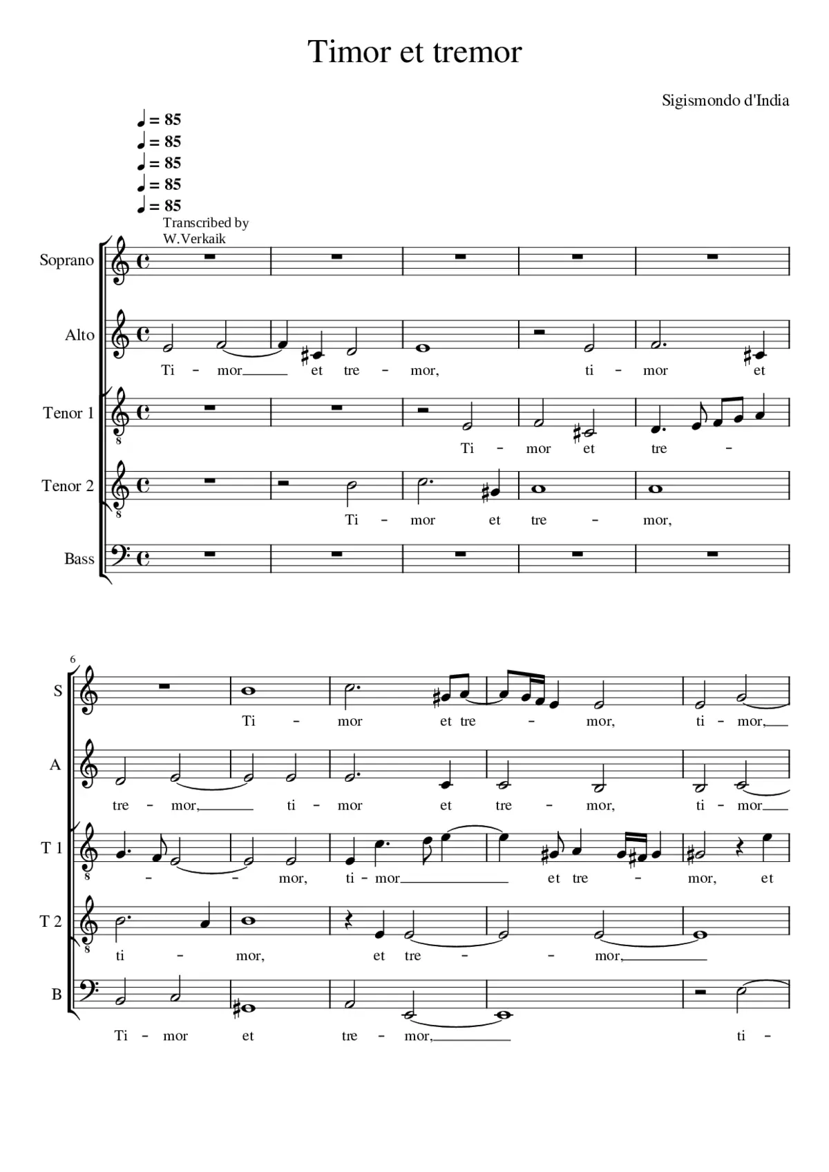 Timor et tremor - Page 1