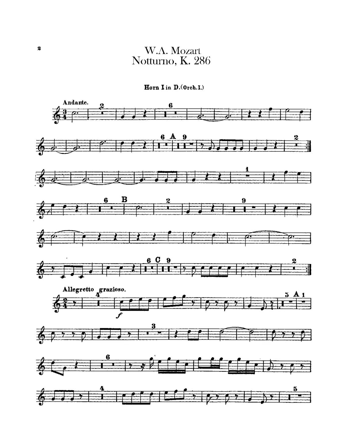 Notturno - Page 1