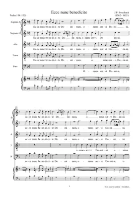 Ecce nunc benedicite