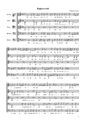 Regina coeli a 5 1604a