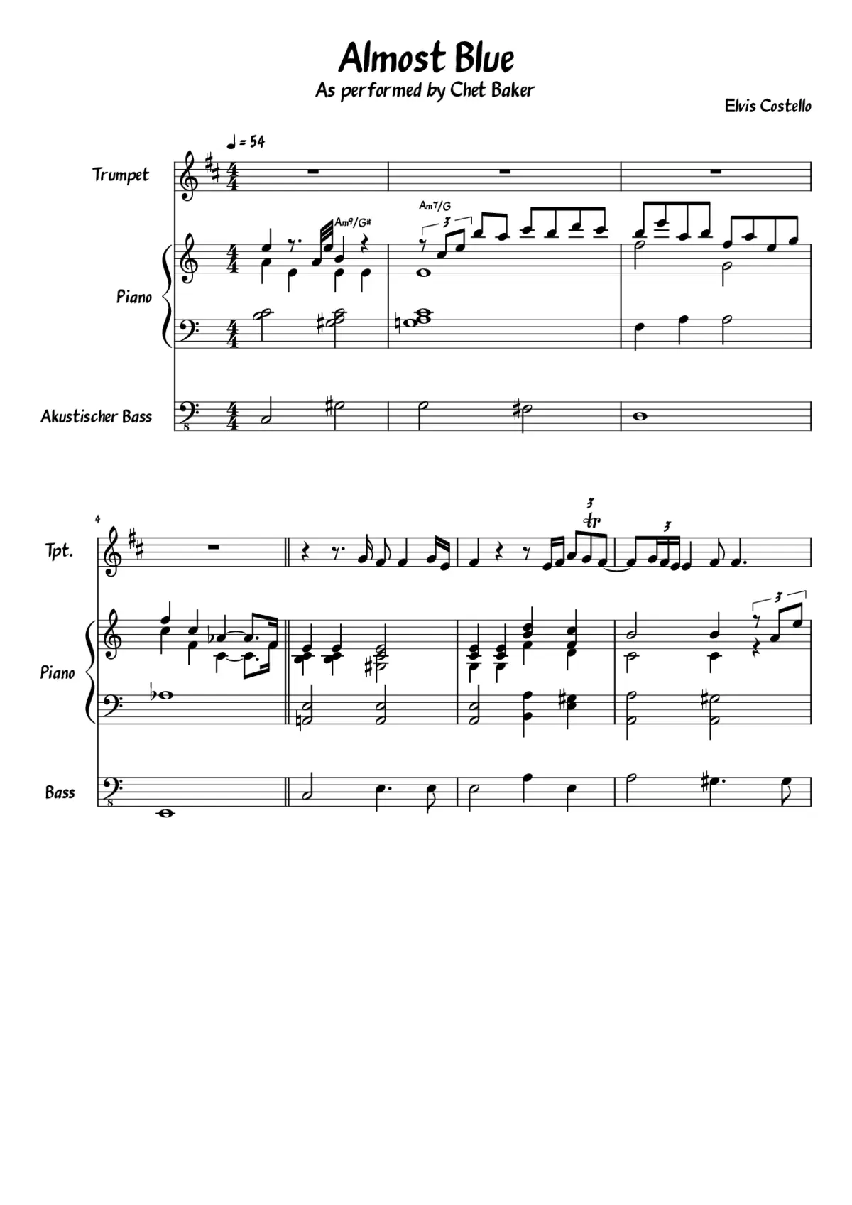 almost blue - Page 1