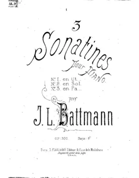 3 Piano Sonatines