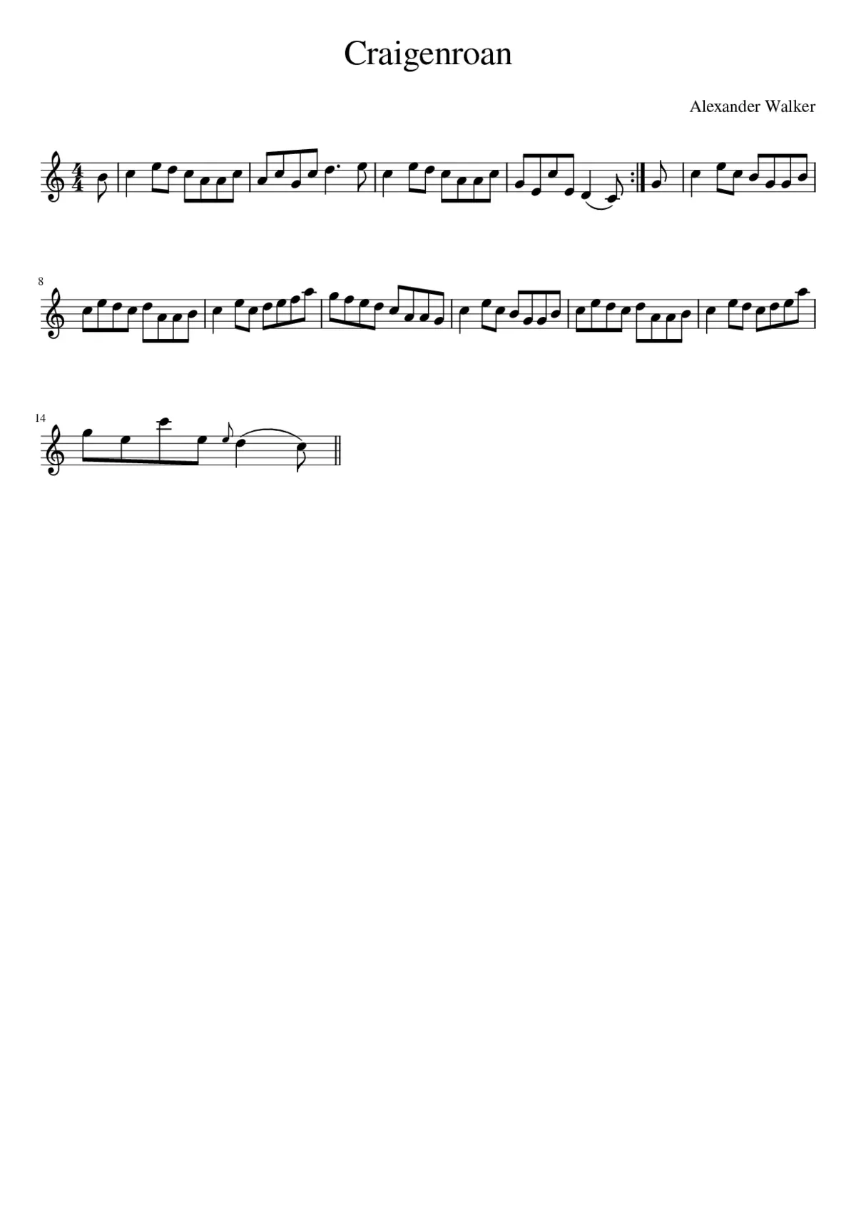 Craigenroan - Page 1
