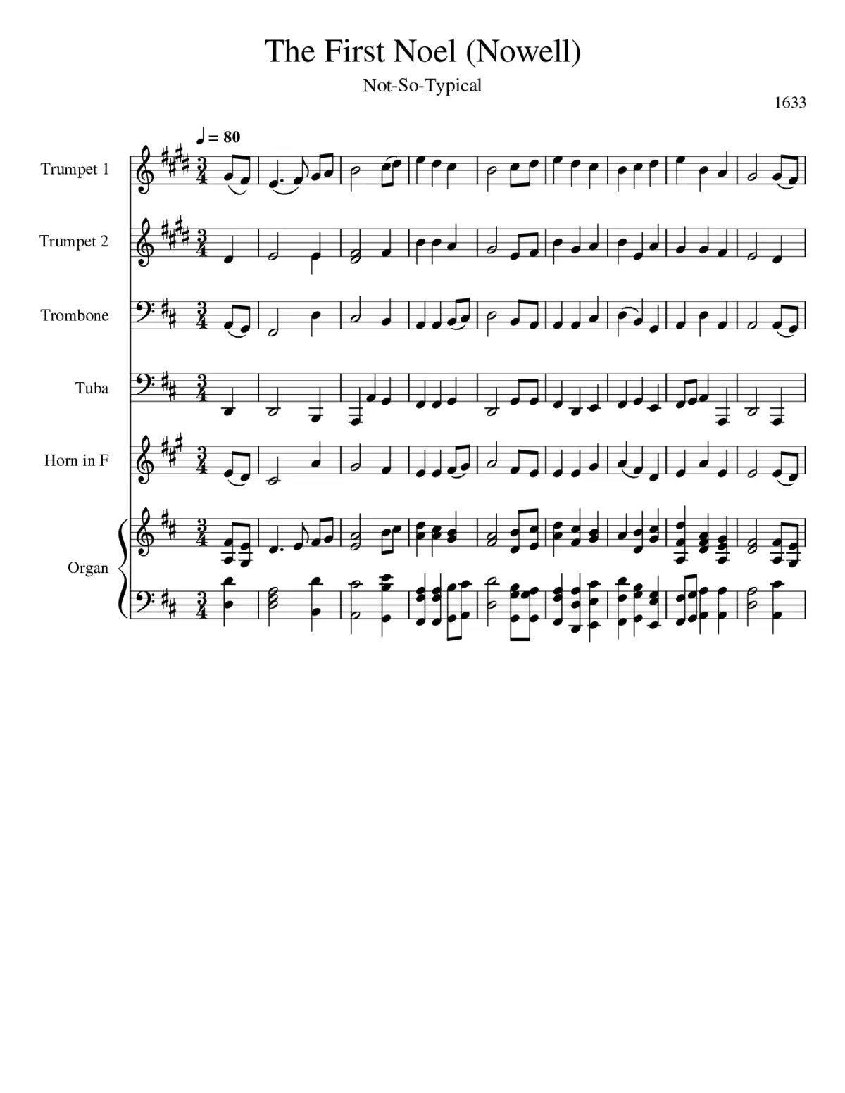 the first noel - Page 1