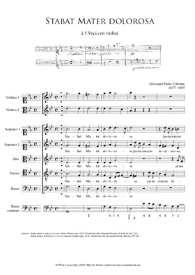 Stabat mater dolorosa a 5