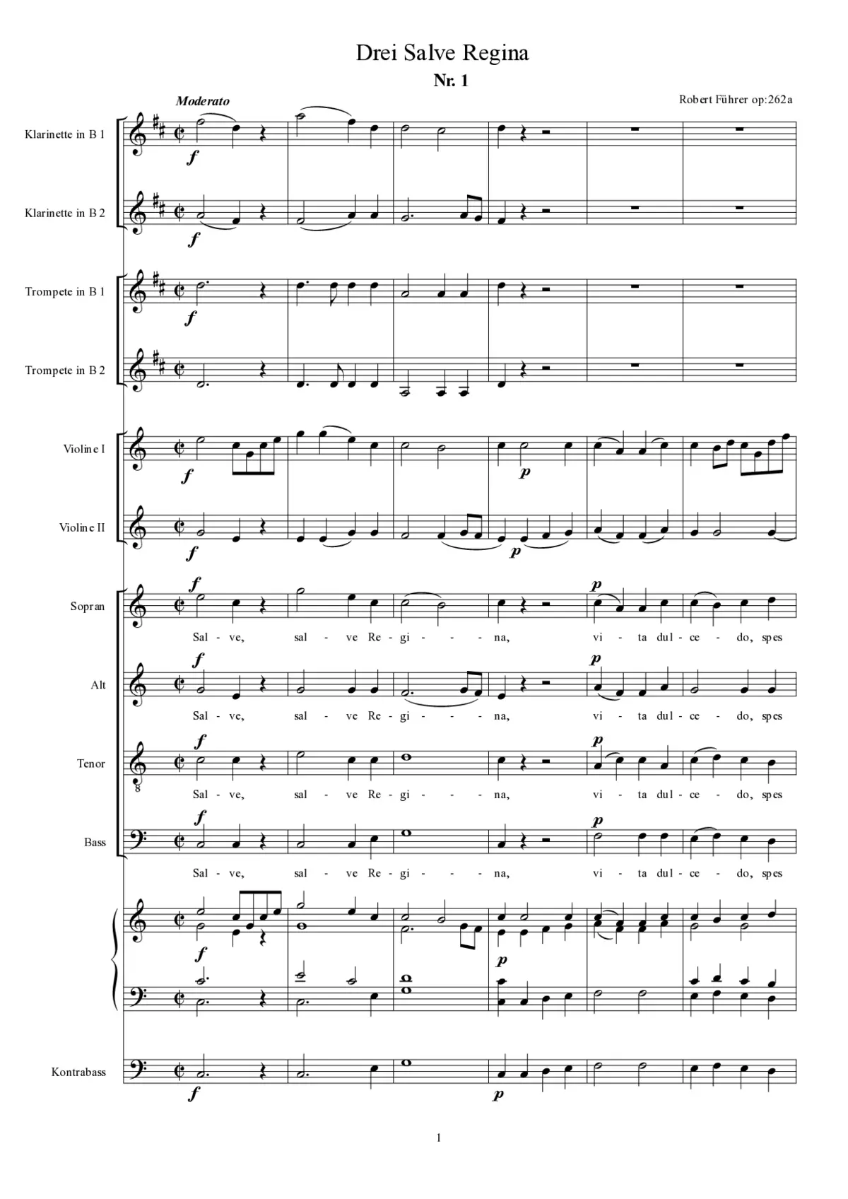 Marienantiphonen - Page 1