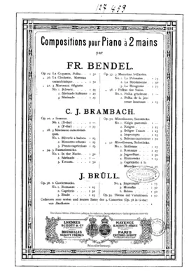 3 Morceaux élégants