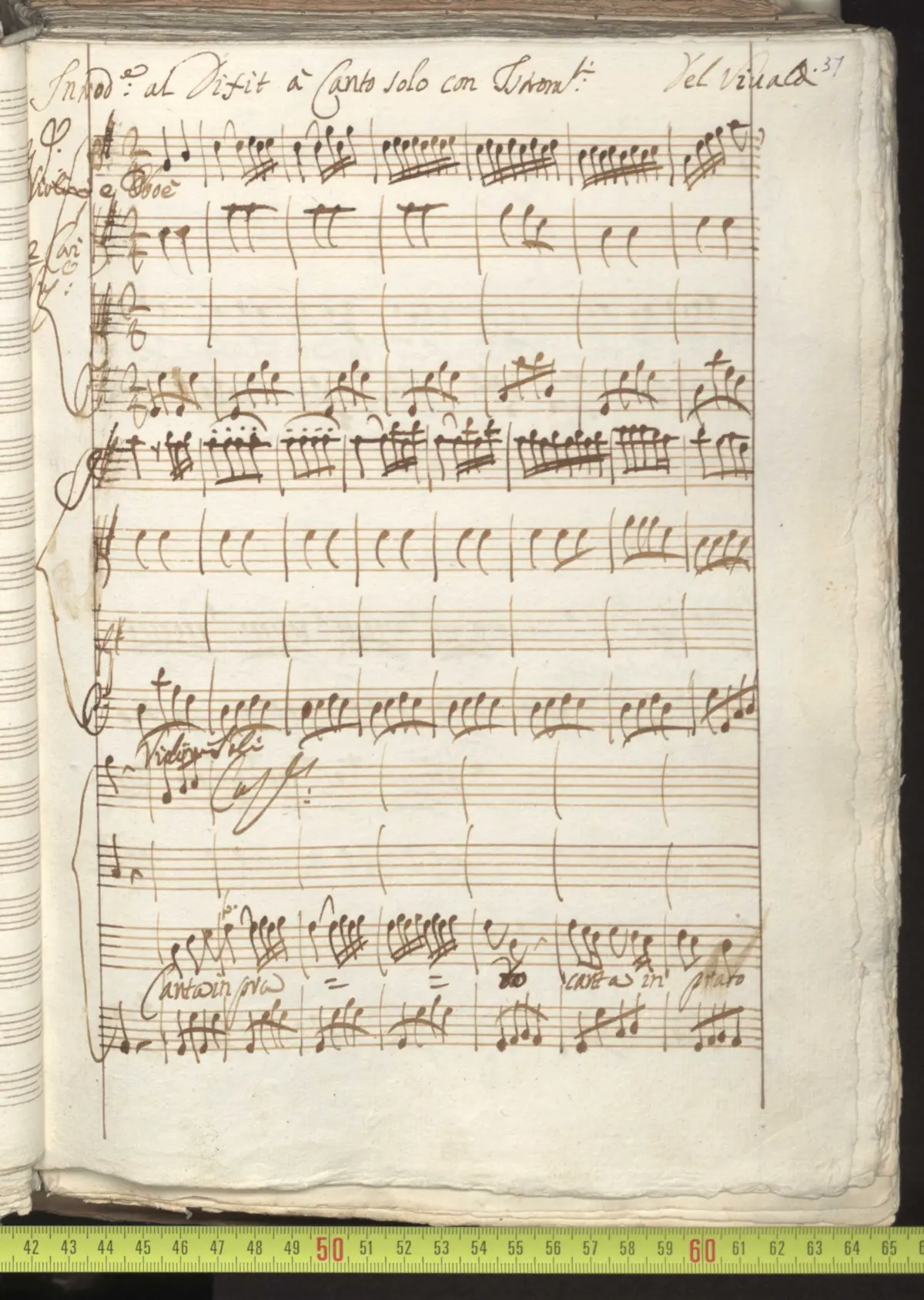 Canta in prato, RV 636 - Page 1