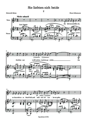 Sie liebten sich beide