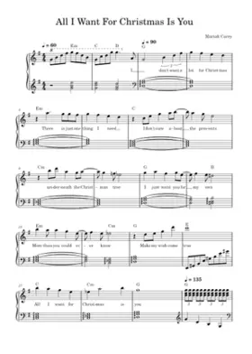 all i want for christmas is you