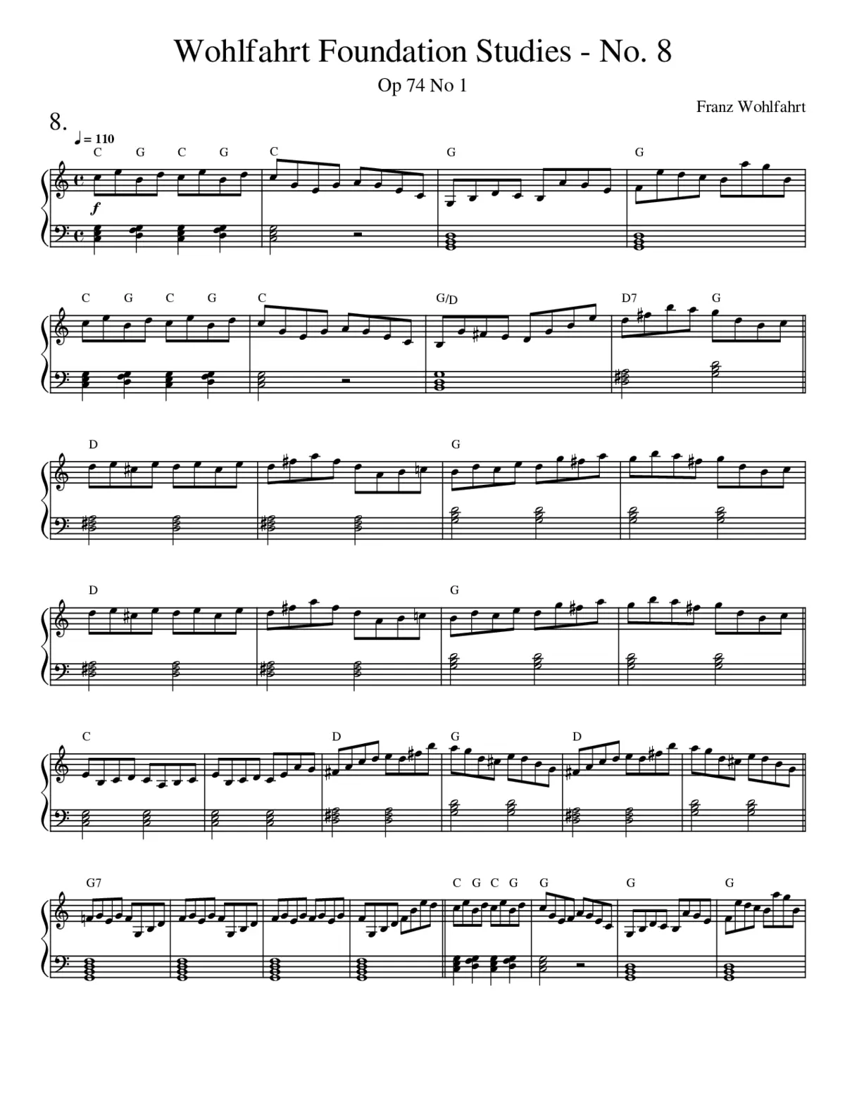 60 Studies for the Violin Op.45 - Page 1