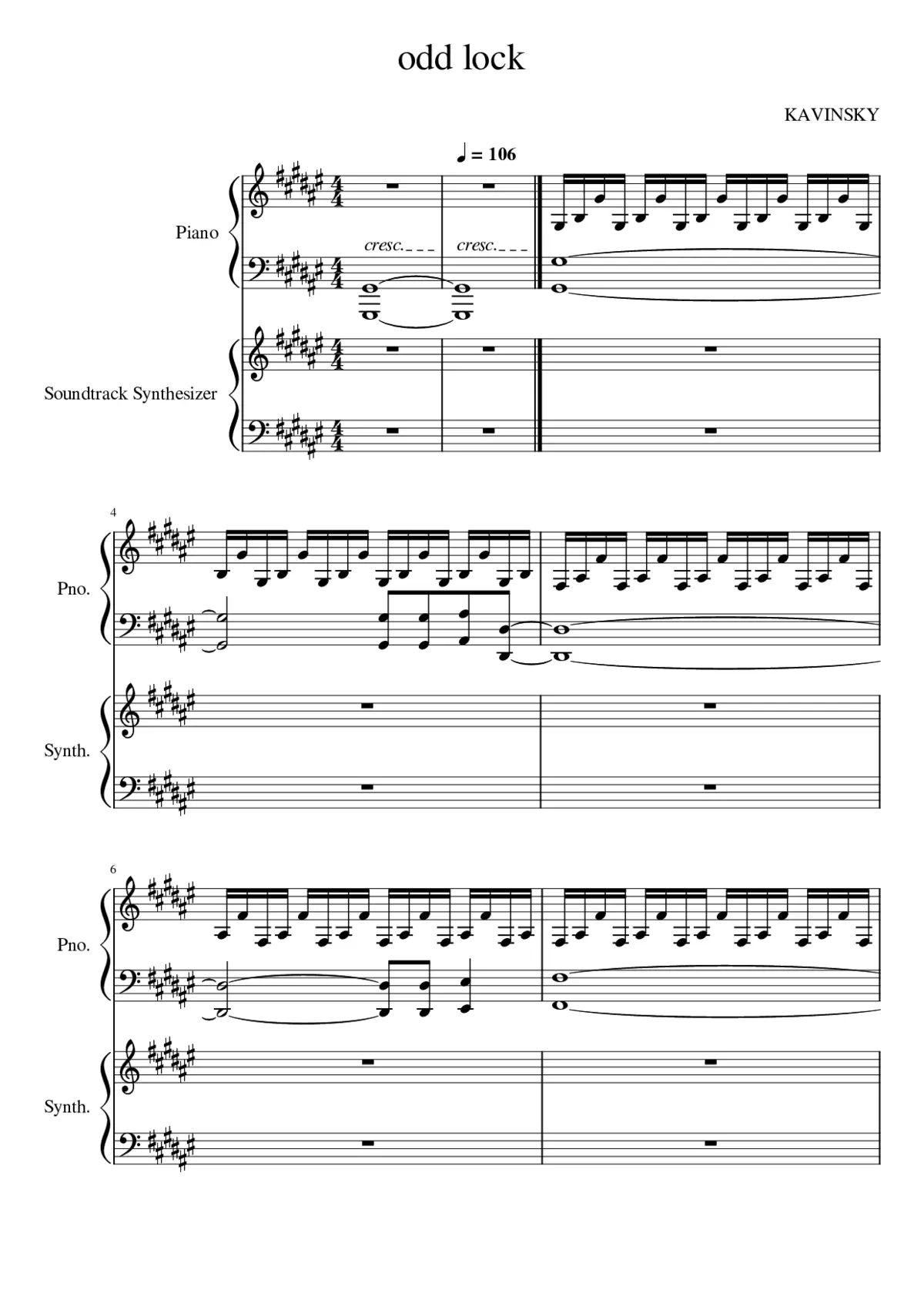 odd lock - Page 1