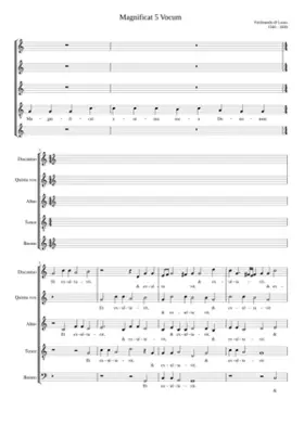 Magnificat 5 Vocum