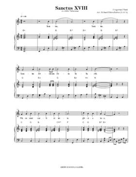 Sanctus XVIII
