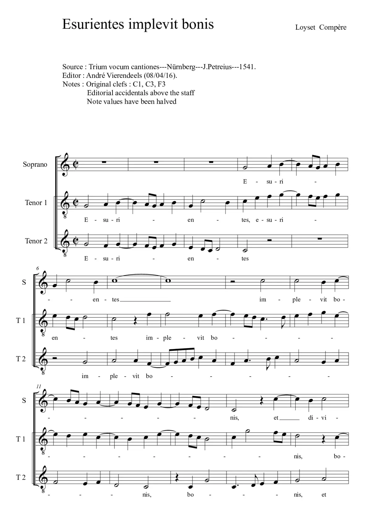 Esurientes implevit bonis - Page 1