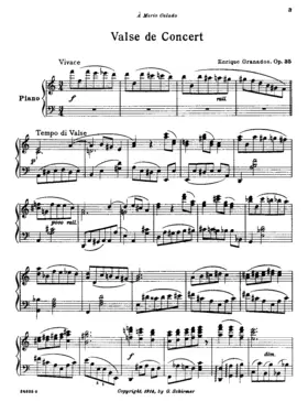 Valse de concert